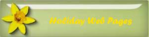 Holiday Web Pages