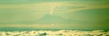 Mt. Redoubt volcano viewed from Flattop mountain