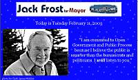 Jack Frost for Mayor
