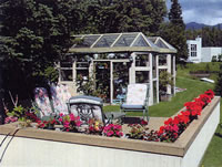 private yard