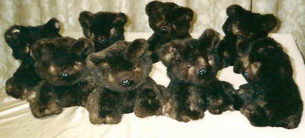 Sea Otter Fur Teddy Bears